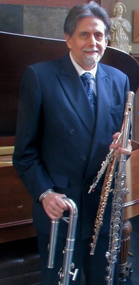 Flutist Peter H. Bloom